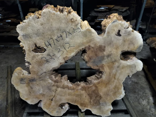 Maple burl | cookie cut | epoxy river table | DIY wood | burl table | 22-312