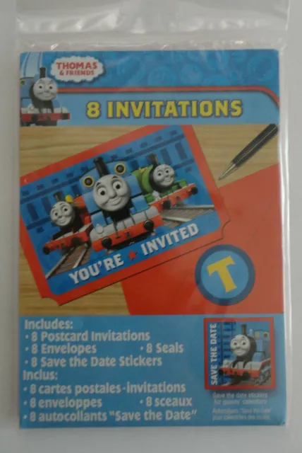 thomas-and-friends-birthday-party-invitations-8-count-2-99-picclick
