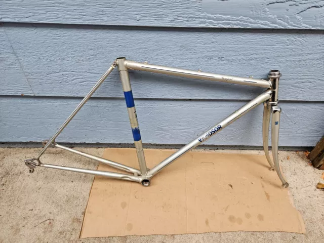 Vintage 1978 Windsor Competition 51cm Road Bike Frame Steel Lugged