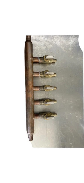 five port open in pex manifold X 2