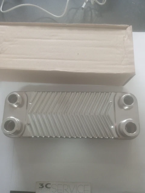 Scambiatore Secondario 14 Piastre Caldaie Vaillant 064946 Tecnoblock VCW NUOVO
