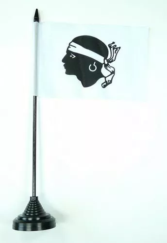Fahne / Tischflagge Frankreich Korsika 10 x 15 cm Tischfahne Flagge