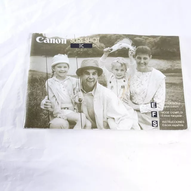 Folleto Canon Sure Shot K
