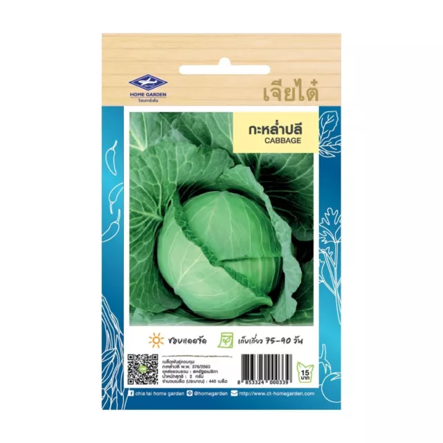 Semillas de repollo Passion Home Garden Semillas tailandesas de vegetales...