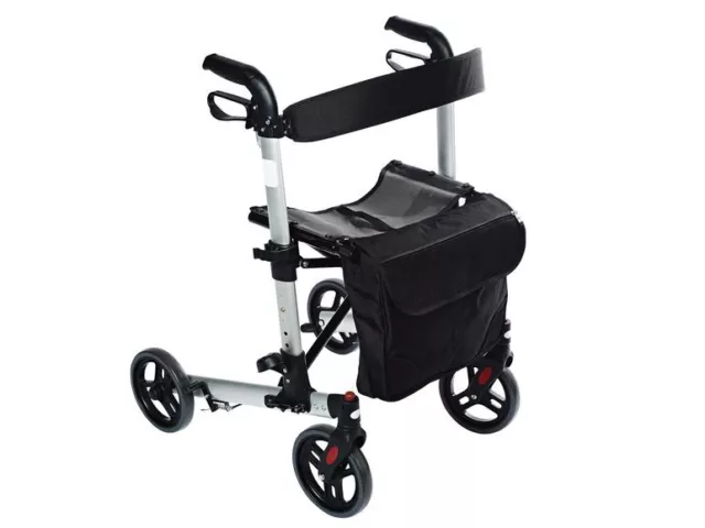 Ridder Rollator Deluxe 4 Rad Gehhilfe Gehwagen Zusammenklappbar Sehr kompakt Neu 3