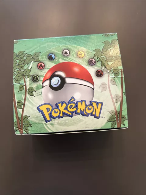 Pokemon 1999 Jungle Unlimited Booster Box EMPTY * NO CARDS *