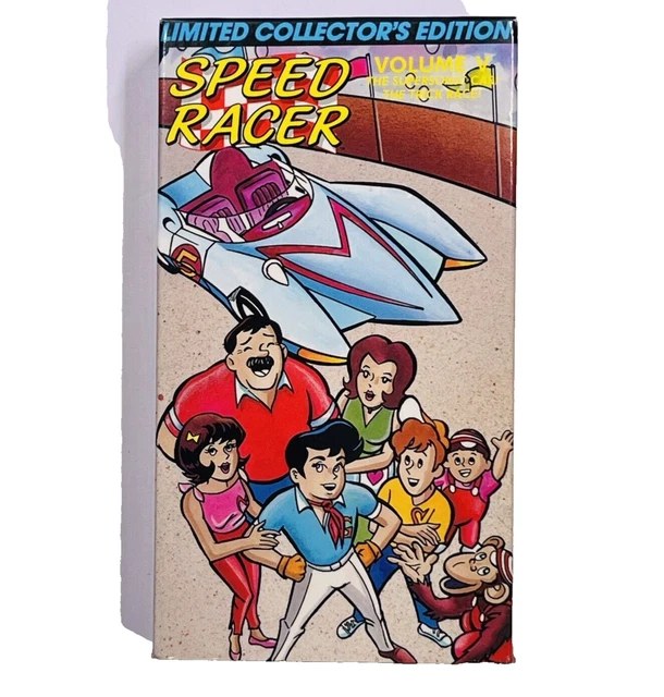 Speed Racer Volume 5 VTG. SPEED RACER 1989 Limited Collectors Edition VHS VCR Tape Volume 5 ...