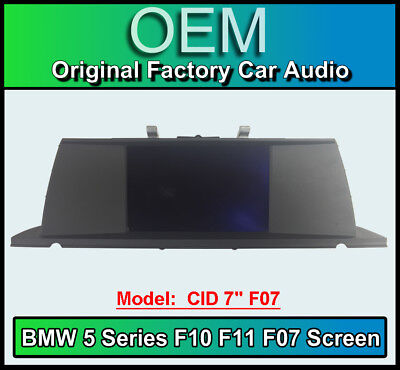 Pannello schermo di navigazione BMW f10 f11 rivestimento abeckung CID 10" Display 