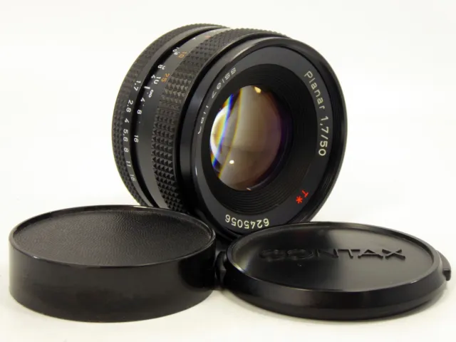 Carl Zeiss Planar 50Mm F1.7 T* Contax / Yashica Mount Prime Lens *Excellent*