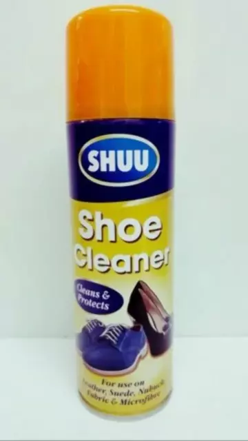 2x Trainers Shoe Boots Spray Cleaner For Leather UGG Nubuck Fabric Microfibre 25