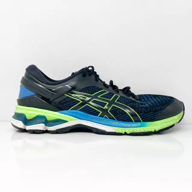 ASICS MENS GEL Kayano 26 1011A541 Black Running Shoes Sneakers Size 10 ...