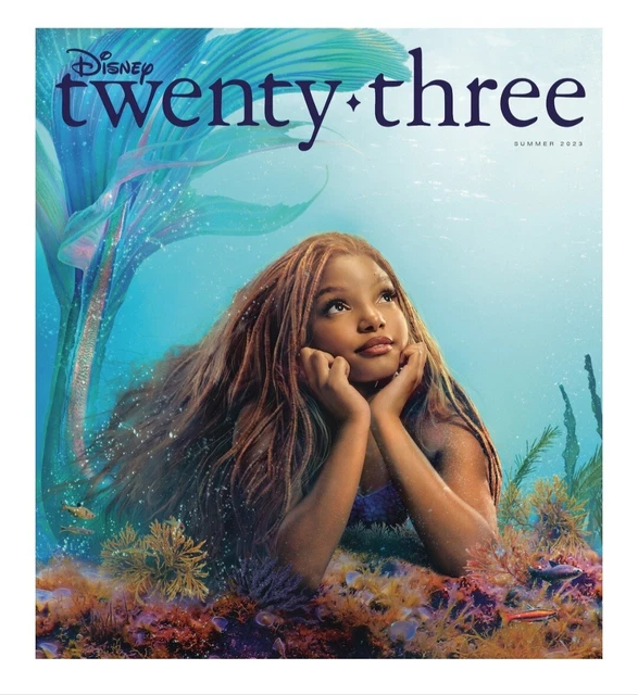 NEW DISNEY TWENTYTHREE D23 Magazine Little Mermaid Live Action Summer