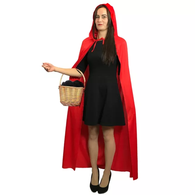 Ladies Red Riding Hood Costume Adult Fancy Dress Womans Fairytale Book Week