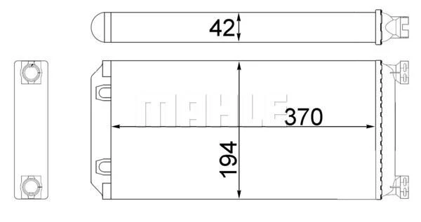 Scambiatore di calore riscaldamento interni macina Ah130000S per DAF CF 85 12.9 05-13