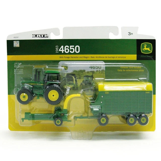1/64 Ertl John Deere 4650 Forage Harvester Set 1/64 Ertl John Deere 4650 Forage Harvester Set