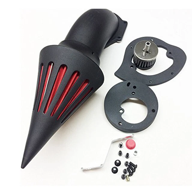 Spike Luftfilter Kit Für Honda VTX 1800 (2002-2009) – Chrom, Waschbarer Filter & 360° Spike-Design