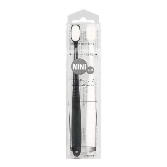 2 piezas cepillo de dientes suave ultrafino cepillo de dientes embarazada cepillo de diente de goma suave