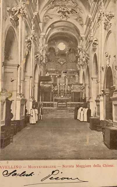 Avellino cartolina viaggiata 190?