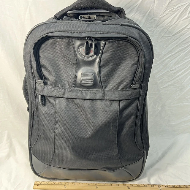 Tumi 'T-Tech Adventure' 2 Wheel 21" Carry On Suitcase Black 546C MSRP $495 2