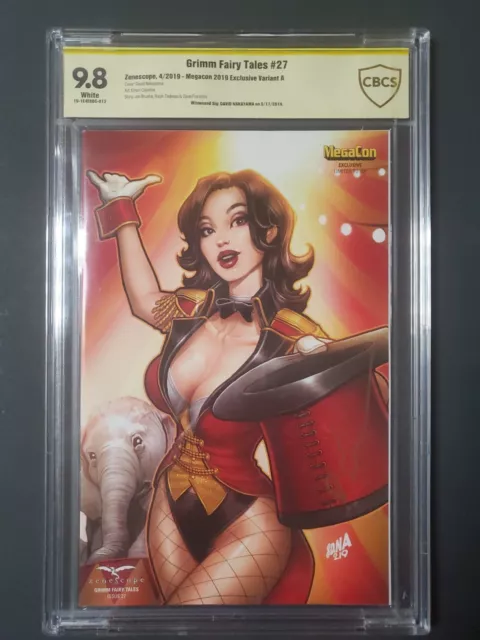 Grimm Fairy Tales #27 MegaCon 2019 Exclusive Variant A CBCS 9.8 Signed, Limited