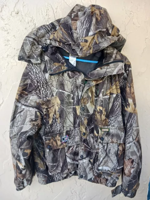 REMINGTON RealTree Camo Thermo Insulated Hunting hoodie Jacket Coat Men's Medium
