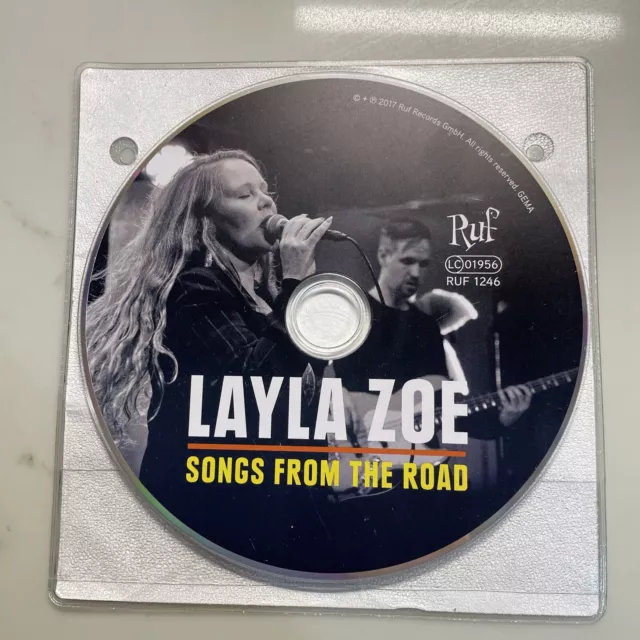 Layla Zoe Songs From The Road  DISC CD ONLY 2017 RUF RECORDS GERMANY