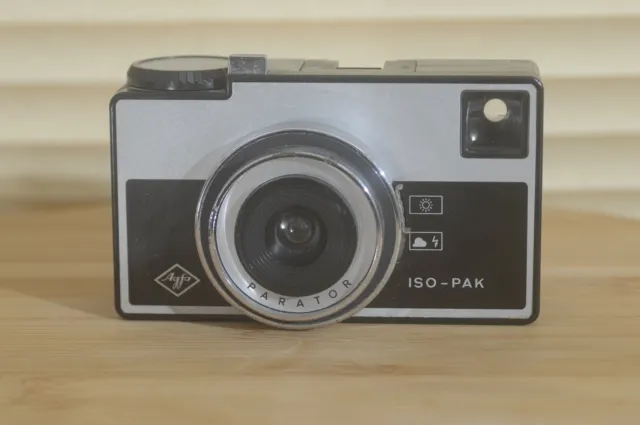 Agfa ISO-PAK 126mm point and shoot camera. A lovely Vintage compact camera.