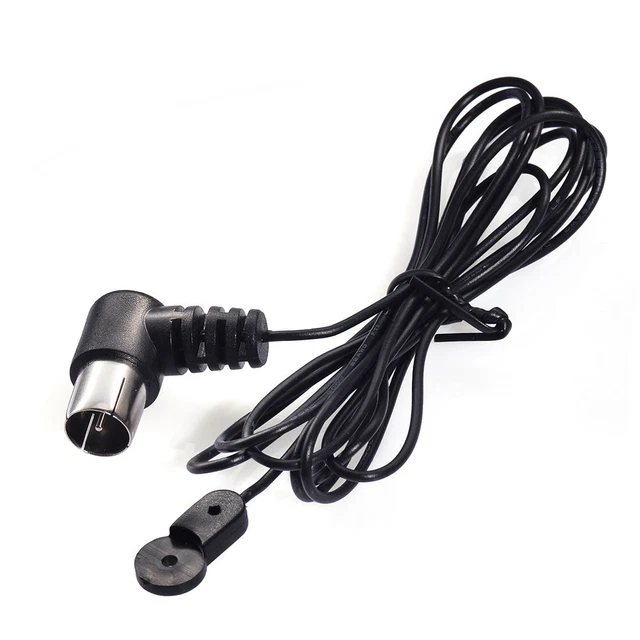 EIGHTWOOD FM AERIAL for Hifi FM Dipole Antenna 75ohm Unbal F Adapter