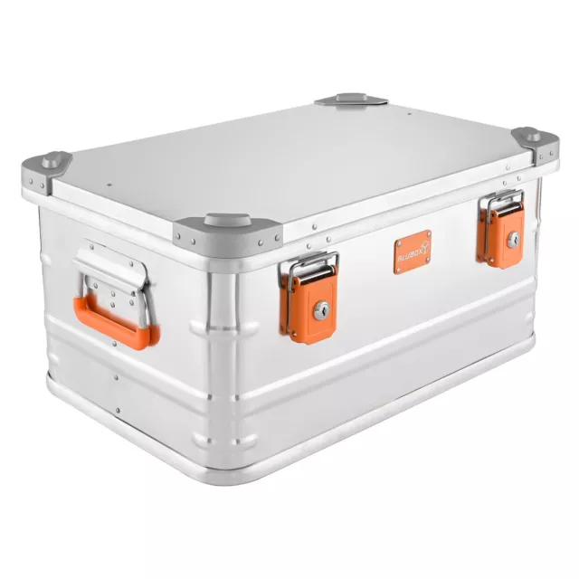 ALUBOX® E47 Premium Alukiste Transportbox Werkzeugkiste Truhe 59,5 x 39 x 29 cm