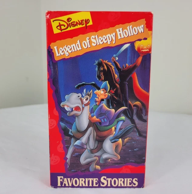 VHS DISNEYS FAVORITE Stories The Legend of Sleepy Hollow (VHS, 1993
