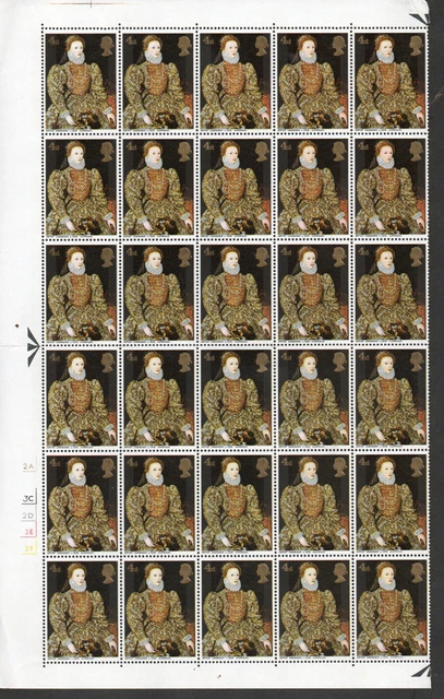 GB 1968 British Paintings 4d,1/,1/6,1/9-SG771/4-MNH Blocks