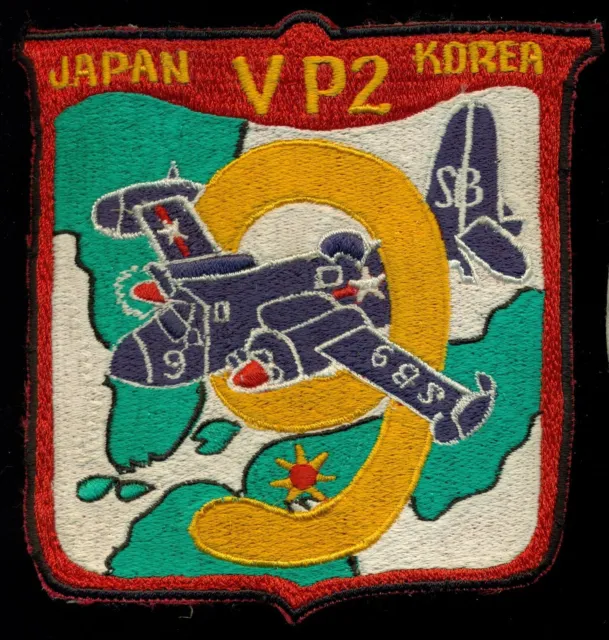 USN VP-2 Japan Korea Patch S-3