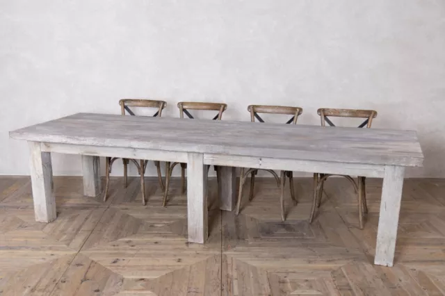 Large Oak Farmhouse Banquet Table