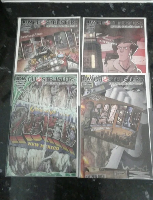 Ghostbusters Haunted America Part 1,2,3,4 Comics