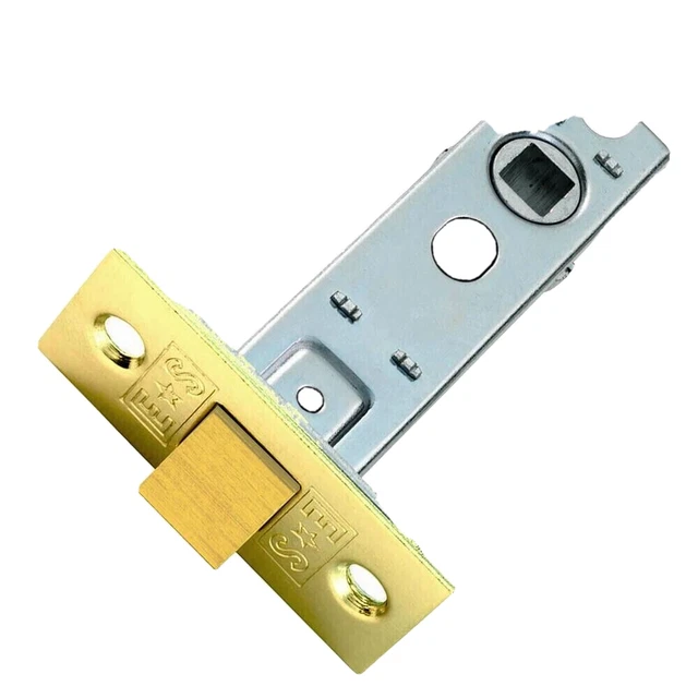 Carlisle - Tubular Mortice Latch With Bolt Through - Brass