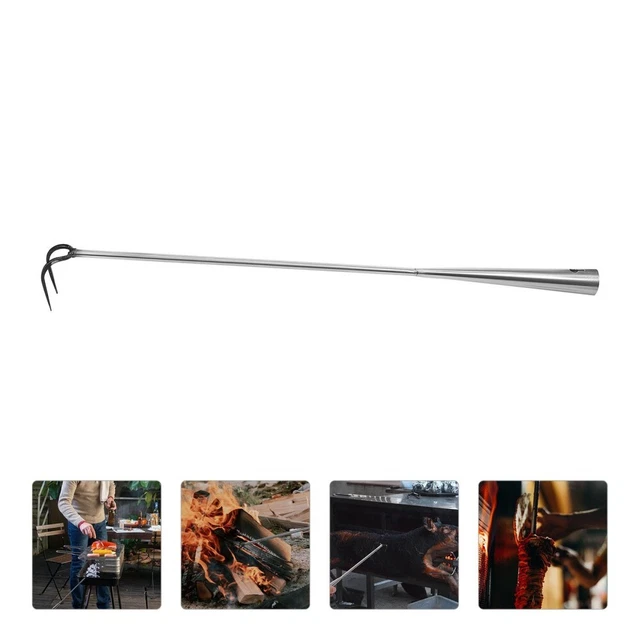 Ganci Da Macellaio In Acciaio Inox - 24 Pezzi, 15cm, Per Affumicare E BBQ, Grado Alimentare - Foto 2