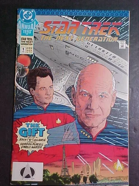 Star Trek: The Next Generation Annual #1! Vf 1990 Dc Comics