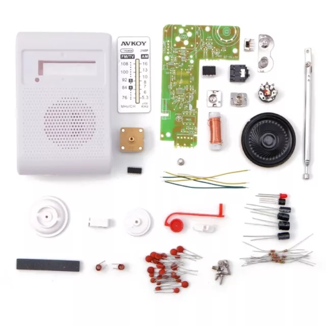 CF210SP AM/FM Stereo Radio Kit DIY Electronic Assemble Set Kit For Learner