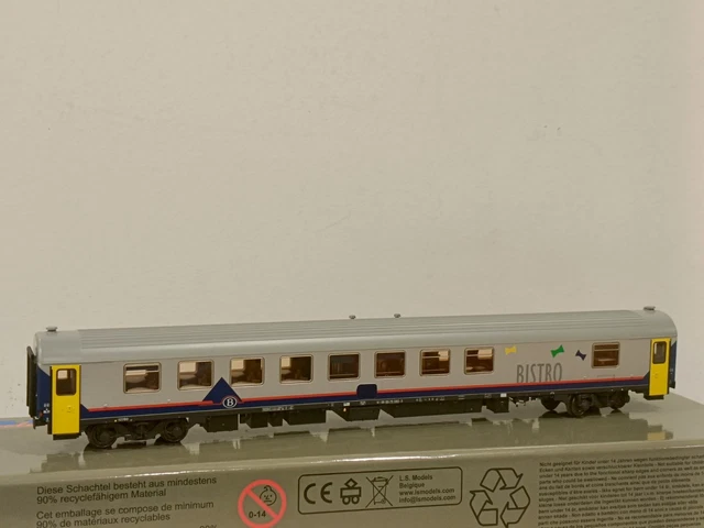 Set De 8 Voitures Miniatures Models World – Ligne Cologne-Ostende (1978), SNCB, échelle HO