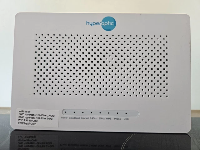 WIFI HYPEROPTIC  ZTE ZXHN H298A Home Gateway 1gbps speed Router Fibre Modem