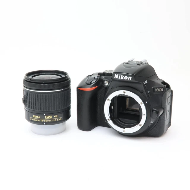 Nikon D5600+NIKKOR 18-55ｍｍ F3.5-5.6G VR Amazon Canada: D5600 DX-Format Digital SLR w/AF-P DX NIKKOR