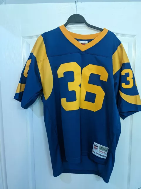 Mitchell & Ness 1994 LA Rams Jerome Bettis Replica NFL Jersey 44 L