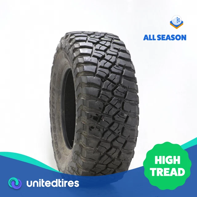 Used LT 285/70R17 BFGoodrich Mud-Terrain T/A KM3 121/118Q E - 17/32