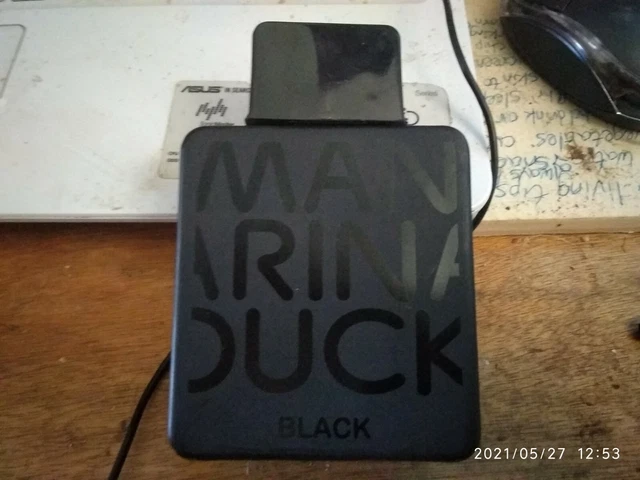 Empty Mandarina Duck Black 100ML Bottle