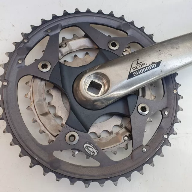 Shimano M570 Triple Chainset FC-M570 Deore LX M9 SQ Taper 44-32-22 175mm GC