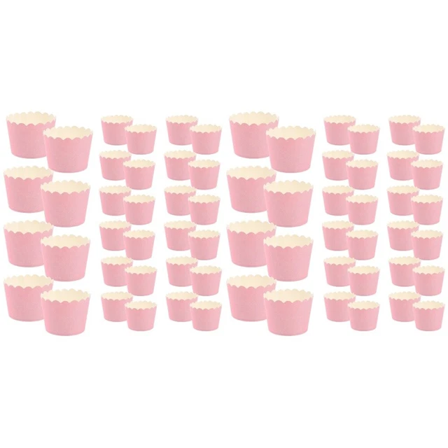 200 pz tazze da forno resistenti al calore mini fodere per cupcake avvolgitori per cupcake