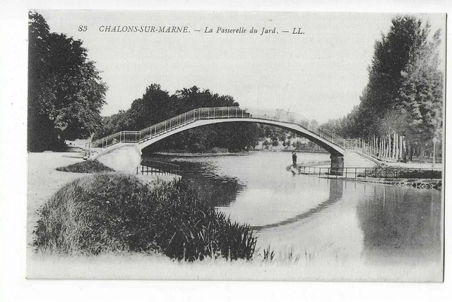 51  Chalons Sur Marne  La Passerelle Du Jard