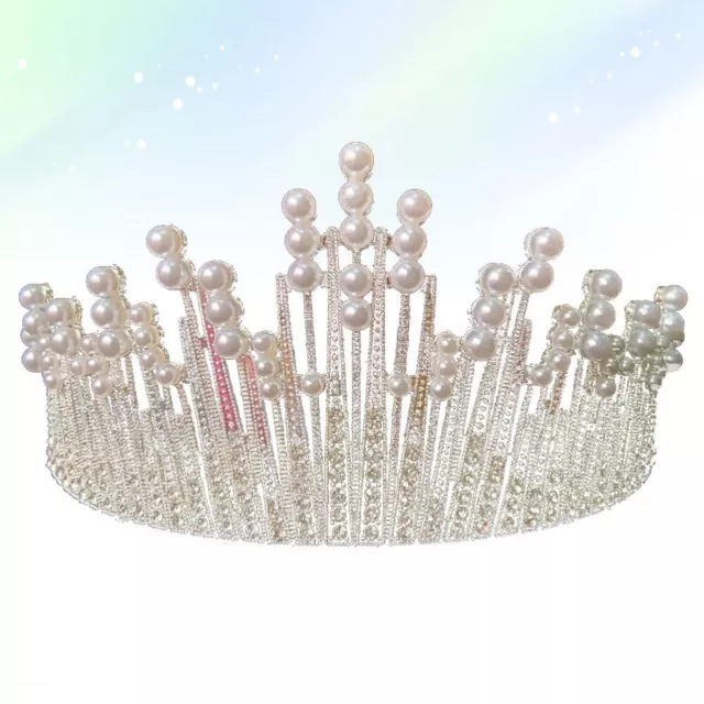 Tiara Hair Comb Bridal Crowns Wedding Wedding Cake Decoration