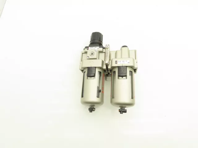 SMC AW40-N06-Z Pneumatic Filter Regulator Lubricator Assembly 3/4" NPT