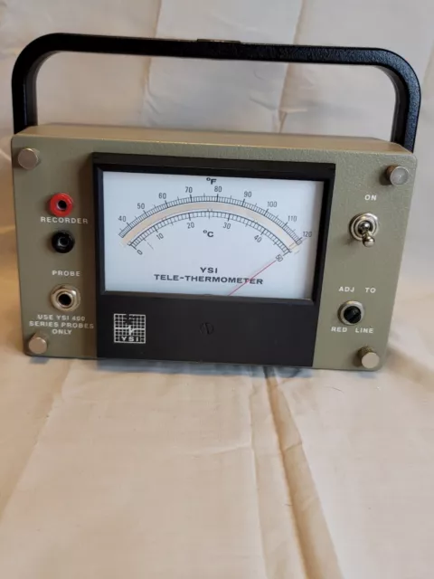 YSI Tele-Thermometer Model 43TD SN #B9051599